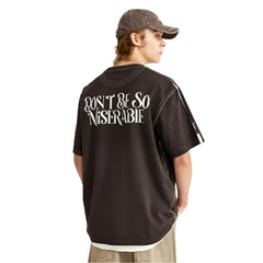 "DON'T BE SO MISERABLE" Oversized T-Shirt