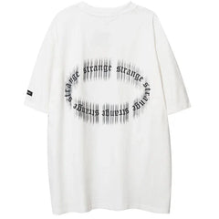 Crazy Head Printed Oversized T-Shirt