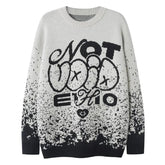 Dot Jacquard Knitwear Sweater