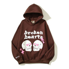 Retro Broken Hearts Hoodie