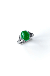 Emerald Stone Ring - HouseofHalley