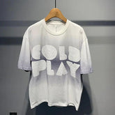 Fingerprint Printed Crewneck T-Shirt