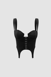 Garter Hook and Eye Bustier Top - HouseofHalley
