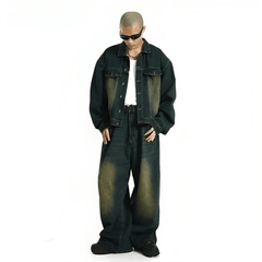 Gold Fusion Baggy Jeans