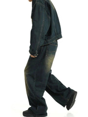 Gold Fusion Baggy Jeans