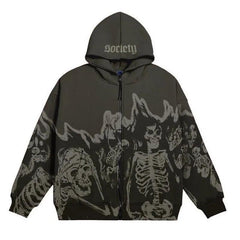 Gothic Anime Skull Jacket