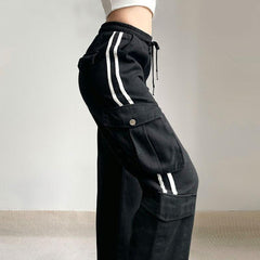 Gothic Casual Cargo Pants