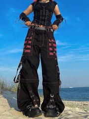 Gothic Chain Bandage Pants