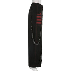 Gothic Chain Bandage Pants