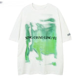 Gothic Letter Printed T-Shirt