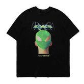 Green Head 3d Pattern Printed T-shirt