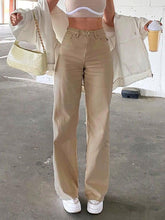 High Waisted Solid Flare Jeans - HouseofHalley