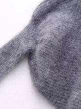 Women's Style Asymmetrical Knitted Sleeve Long Sleeve One Sleeve Sweater top