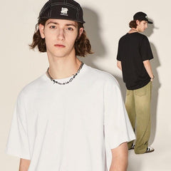 Solid Color Basic T-shirt