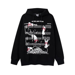 The Musical Cats Loose Hoodie