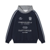 Beaded Rapturous Loose Hooded Sweater