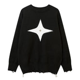 Y2K "Star Light" Knitted Sweater