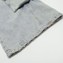 Punk Denim Cargo Pants