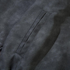 Motorcycle Leather Old Style Jacket