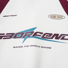 Speedy Save The World Striped Hoodie