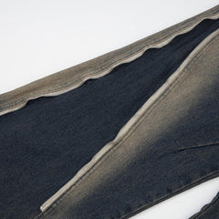 Micro Flared Wide Leg Jeans