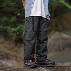 Oversized Pleated Cargo Pants