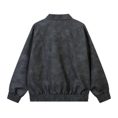 Motorcycle Leather Old Style Jacket