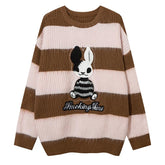 Noir Bunny Loose Sweater