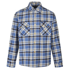 Carohat Blue Striped Shacket