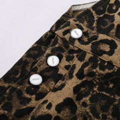 Leopard Jumpsuit Trousers