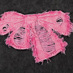 Y2K Ribbon Knitted Pullover