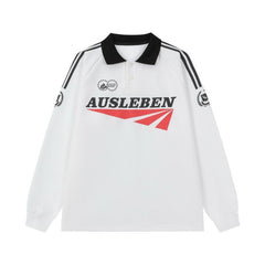 Racing Retro Polo Sweater