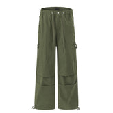 Adventure-Ready Pleated Utility Pants
