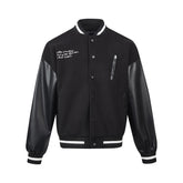 Rock n Roll Leather Baseball Jacket