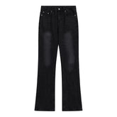 Retro Micro-Lar Ripped Antique Jeans