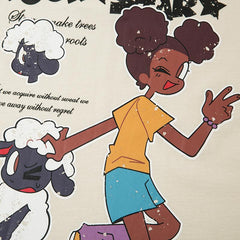 Sheep And Shepherd Girl T-Shirt