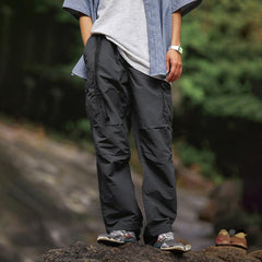 Oversized Pleated Cargo Pants