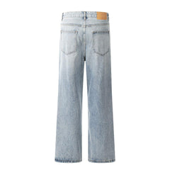 Retro Split Stitch Denim Jeans