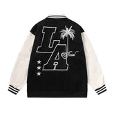 Flamy Baseball Palm Tree Jacket