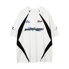 Racing Oversized Loose Tee