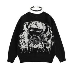 Angry Anime Girl Sweater