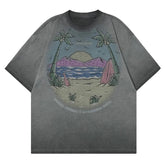 Summer Beach Oversized T-Shirt