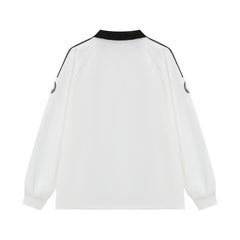 Racing Retro Polo Sweater