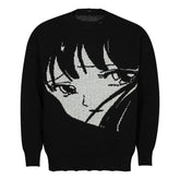Crying Anime Girl Sweater