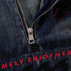 Vintage Loose Street Craft Hoodie