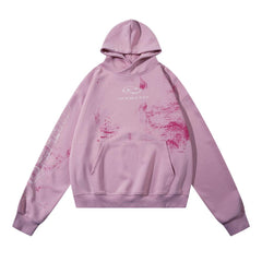 Splashed Ink Colorful Hoodie