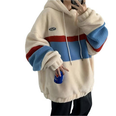 Korean Style Fleece Hoodie
