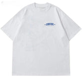 Letter Graphic Print Oversized T-Shirt