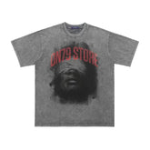 Direct Spray Character Print T-Shirt