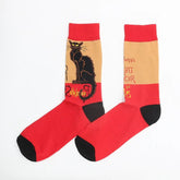 Men's Cotton Socks Warm Print Animal Dinosaur Funny Winter Women's Set Gifts Sock From The Factory Dropshipping Contact Us